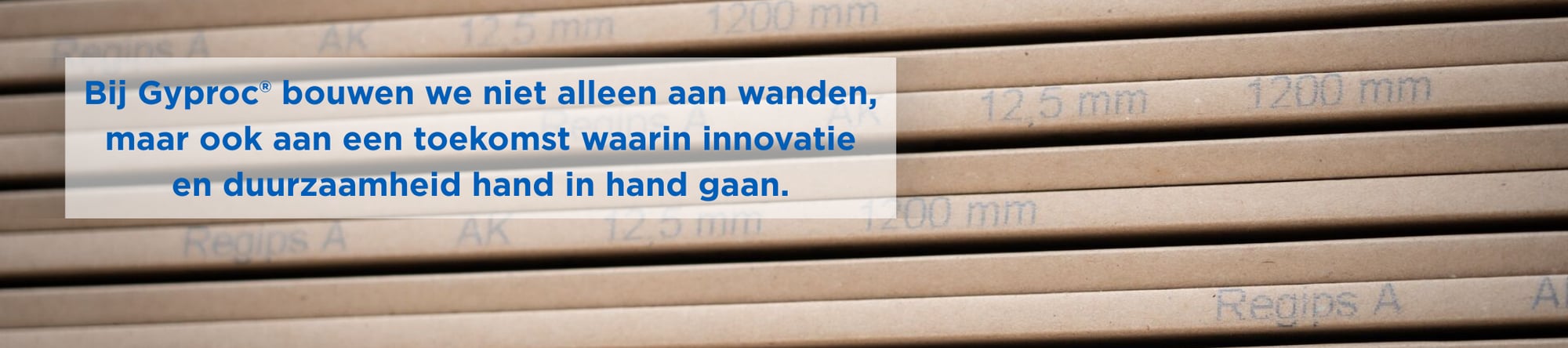 Duurzame wand quote